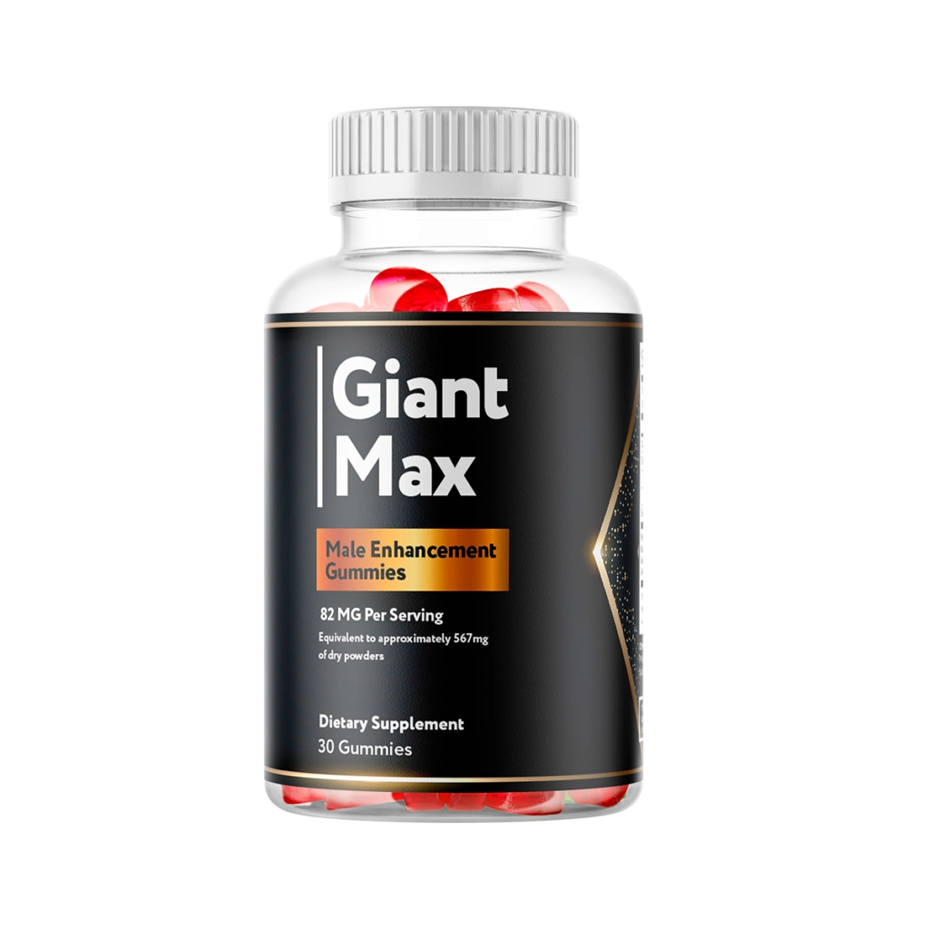 Giant Max single bottle — 30-day male vitality supplement supply