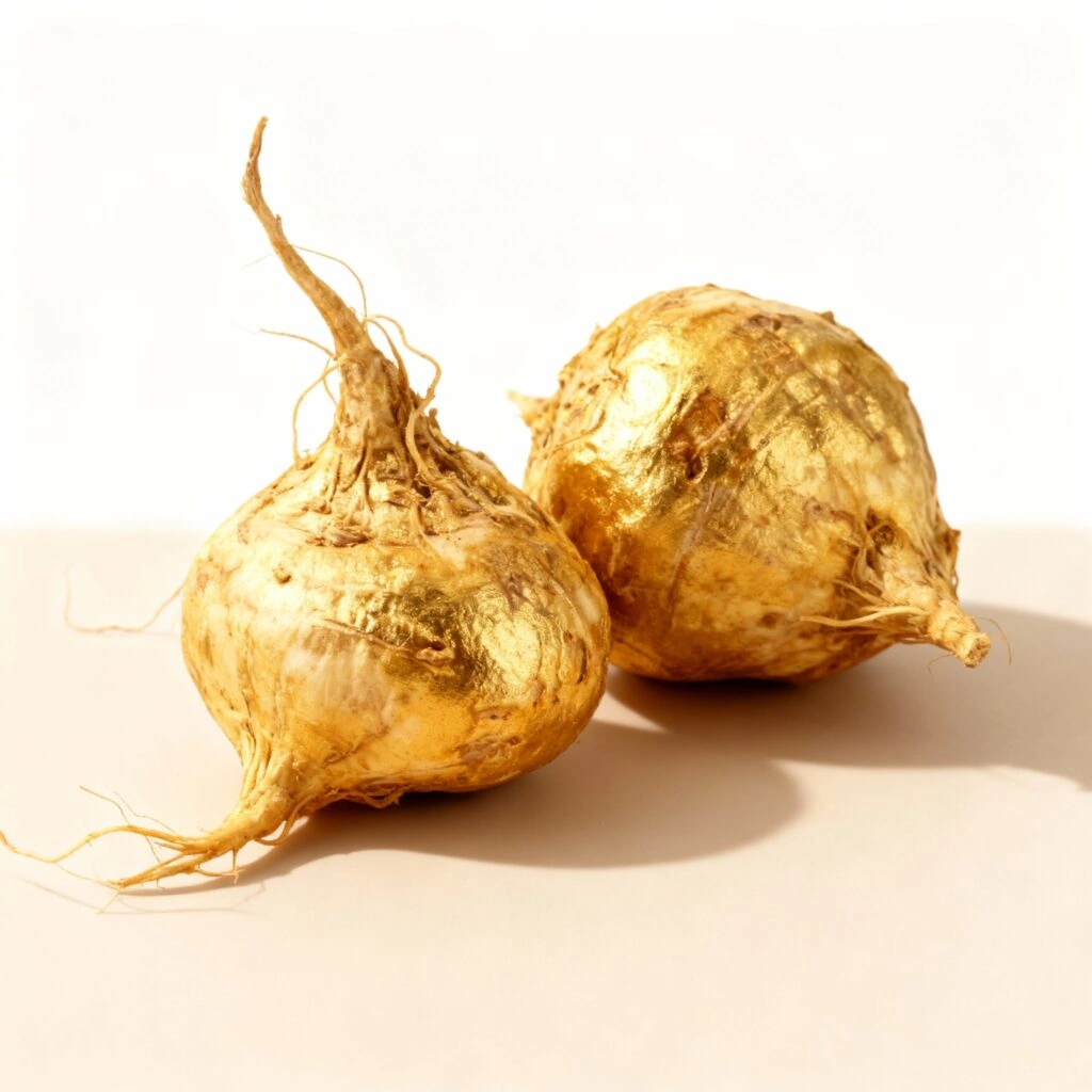 Golden Peruvian Maca root — testosterone and energy ingredient in Giant Max
