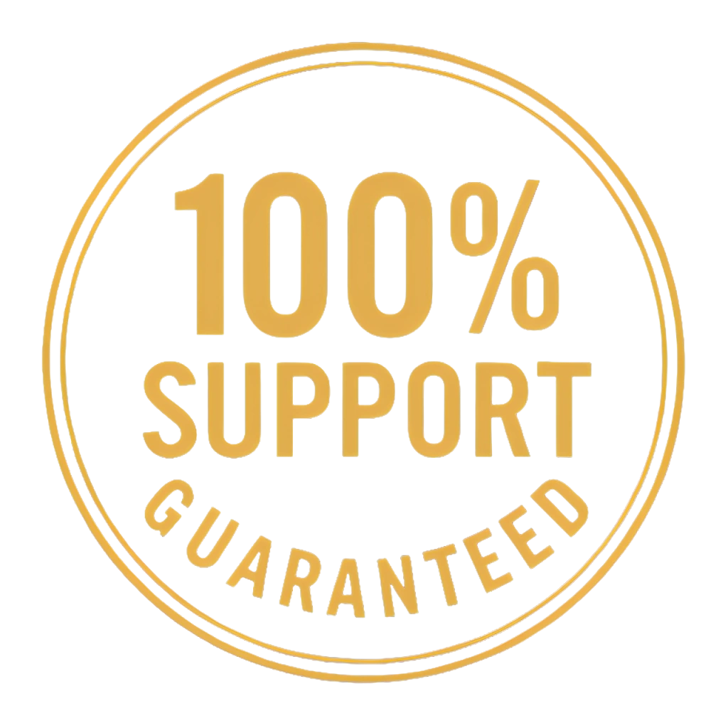 Giant Max 100% satisfaction guarantee seal — 60-day money-back with full support